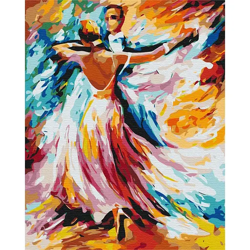 Картина за номерами Кольори вальсу Brushme 40x50 см кольорова 000277107