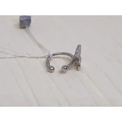 Серебряная серьга-каффа на хеликс. 9132479Р - фото 3