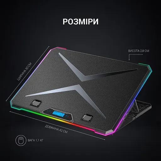 Подставка для ноутбука GamePro CP940 (126016) - фото 7