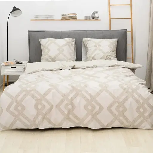 Комплект постільної білизни Viluta двоспальний ранфорс 25356 100% бавовна - фото 1