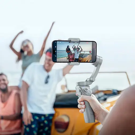 Триосьовий стабілізатор Hoco K24 Support 3-axis smart gimbal Gray - фото 5