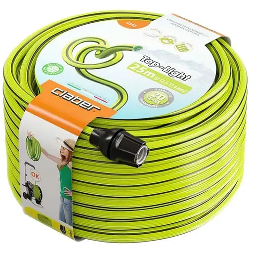Шланг поливальний 1/2" Top Light 25м, з конекторами 2шт.