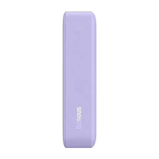 Внешний беспроводной аккумулятор Baseus Magnetic Mini Wireless Fast Charge Power Bank 20000 mAh 20 W фиолетовый - фото 6