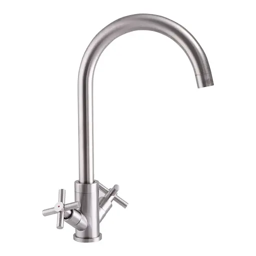 Смеситель для кухни Mixxus DVE 011 SS2839 Нержавеющая сталь - фото 1