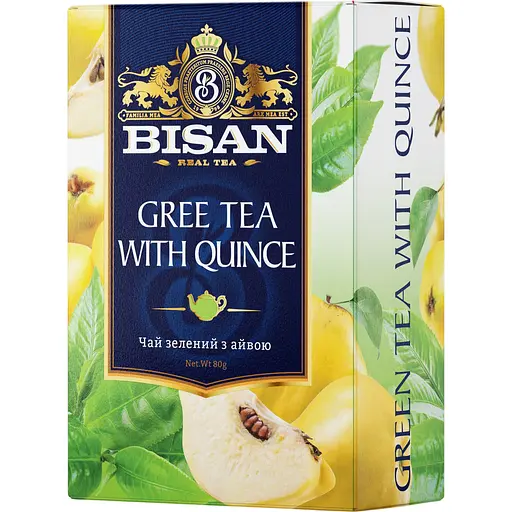 Чай зелений Bisan Green Tea with Quince 80 г