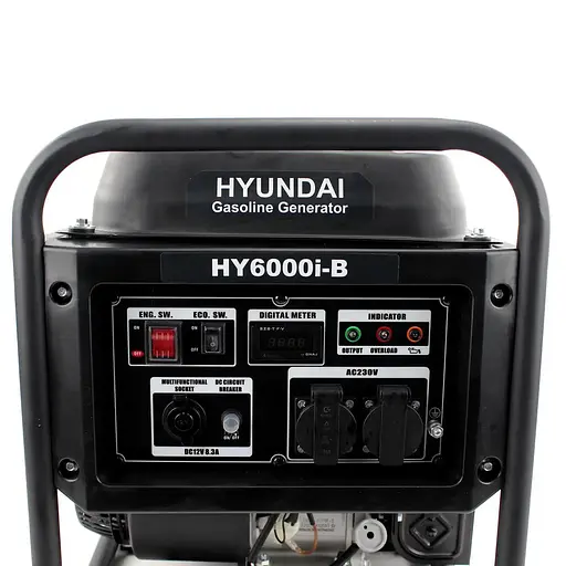 Інверторний генератор бензиновий HYUNDAI HY6000i-B (5.5/6.0 кВт) відкритого типу - фото 2
