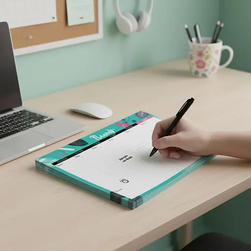 Планер недельный Vladi Toys VT9212-05, 20х14,3 см, 54 листа, украинский - фото 2