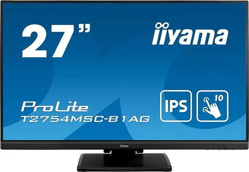 Монітор Iiyama 27" T2754MSC-B2AG Touch FHD IPS 83Hz (T2754MSC-B2AG) - фото 1