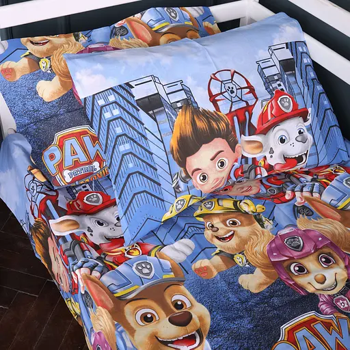 Простирадло MirSon бязь Kids Time Paw Patrol Team 150х220 см (2200011446752)