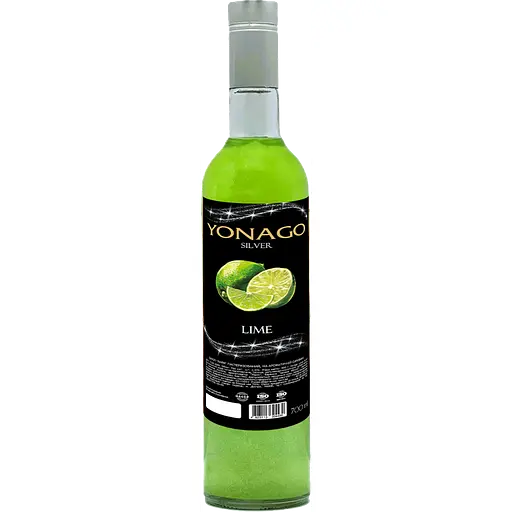 Сироп YONAGO Лайм зі сріблом 0.7 л