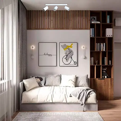 Спот Ledcoin ML314-3 під лампу білий - фото 2