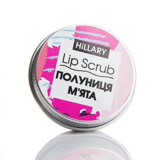 Скраб для губ Полуниця М'ята Lip Scrub Strawberry Mint Hillary 30 г - фото 1