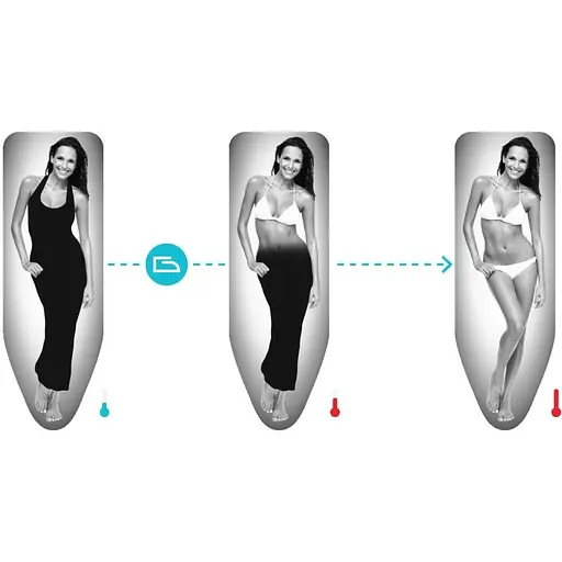 Чехол для гладильной доски Colombo Thermosensible Woman 140x55 см (931999) - фото 2