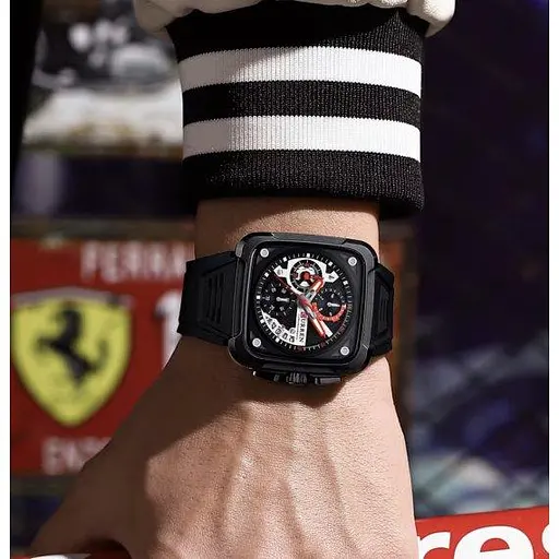 Чоловічий наручний годинник Curren Active (Чорний) - фото 7