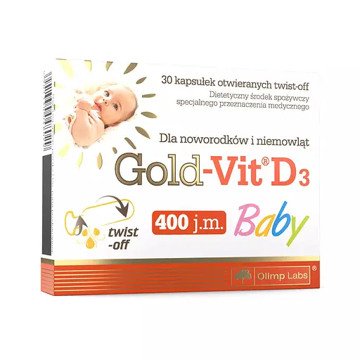 Витамины и минералы Olimp Gold-Vit D3 Baby 30 капсул