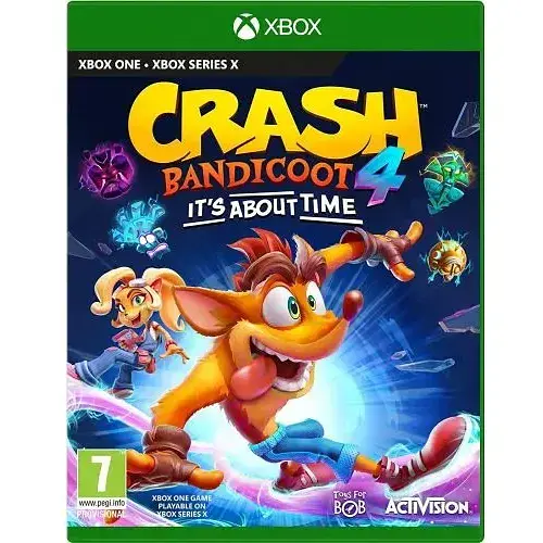 Гра Crash Bandicoot 4 It's About Time (російські субтитри) (Xbox One)