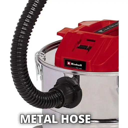 Пылесос для золы Einhell TE-AV 18/15 Li C - Solo PXC 18В профессиональный аккумуляторный без АКБ и ЗУ (2351700) - фото 7