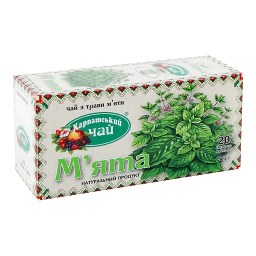 Чай Карпатский чай Мята и ромашка в пакетиках 20 шт. (772205) - фото 2