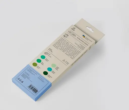 Набір кольорових лінерів, 6 кольорів, 6 set Life, IDEA10-AL6LIFE, 99IDEAS - фото 3