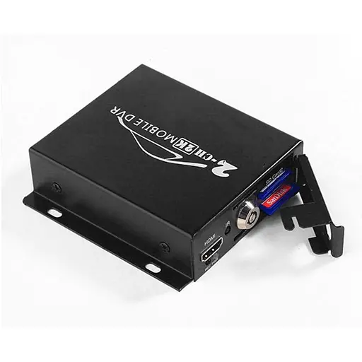 Мобильный AHD видеорегистратор на 2 камеры Pomiacam HD DVR для такси, автобусов, грузовиков, 5 Мп, Quad HD, SD до 128 Гб, пульт ДУ - фото 4