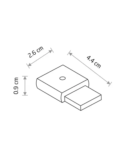 Заглушка Nowodvorski 11327 UT-LVM черная - фото 2