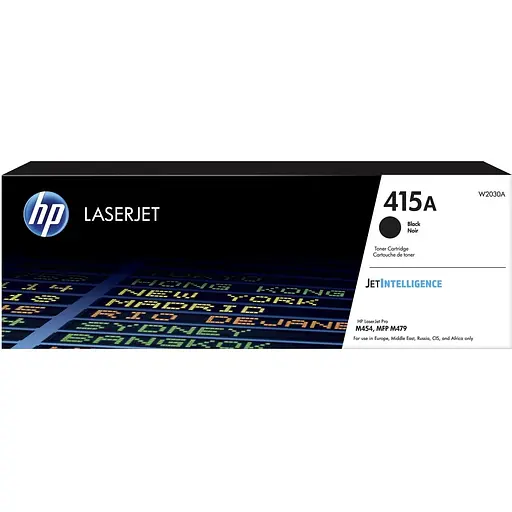 Картридж HP 415A CLJ Pro M414/454/479 Enterprise M455/M480 Black 2400стр teh0015625 - фото 1