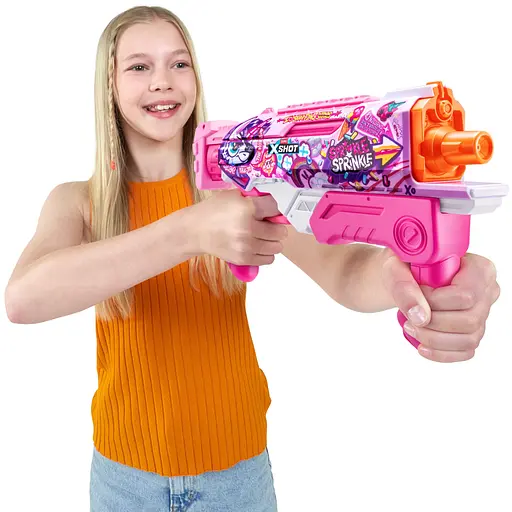 Водный бластер Zuru X-Shot Fast-Fill Skins Hyperload Unicorn Splash (11854E) - фото 7