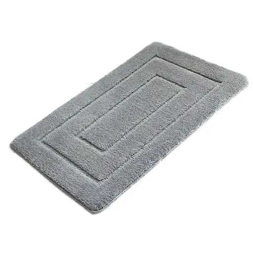 Килимок для ванної кімнати Lovely Svi прорезинений - 50 x 80 см Сірий (2565088)