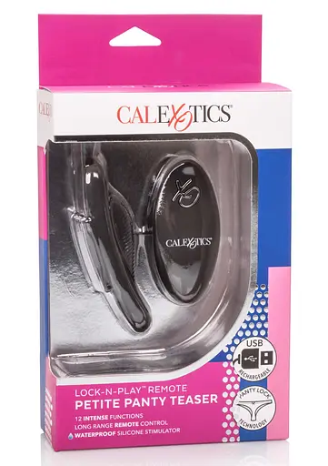 Вібратор для клітора CalExotics Remote Petite Panty Teaser 9.5 см чорний - фото 9