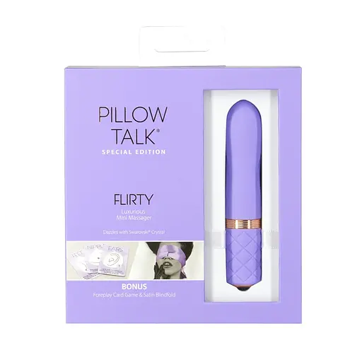 Вібратор Pillow Talk Flirty Special Edition 11 см фіолетовий - фото 6
