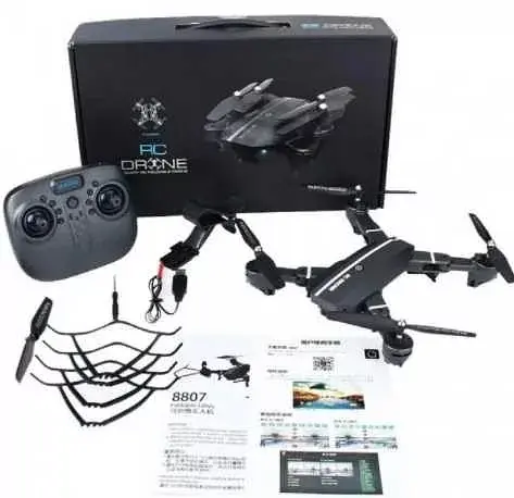 Протиударний квадрокоптер із камерою 8807W дрон - фото 6