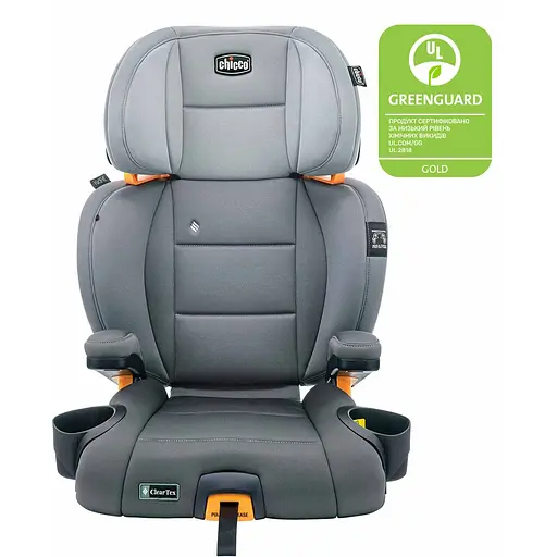 Автокрісло Chicco KidFit ClearTex Plus Сіре (79627.12.07) - фото 3