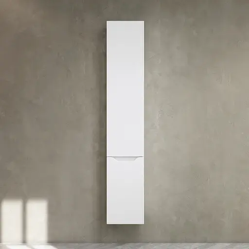 Пенал Am.Pm Gem S підвісний 30 см лівий білий M91CHL0306WG38, Білий - фото 2