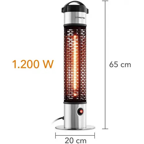 Інфрачервоний обігрівач Trotec IRS 1200 E - фото 3