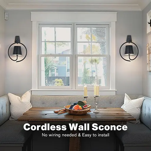 Настенные светильники Faithorse с батарейным питанием - фото 5