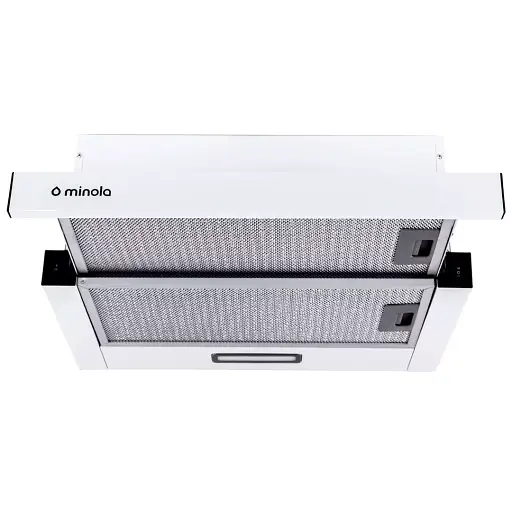 Вытяжка телескопическая Минола HTL 5214 WH 700 LED