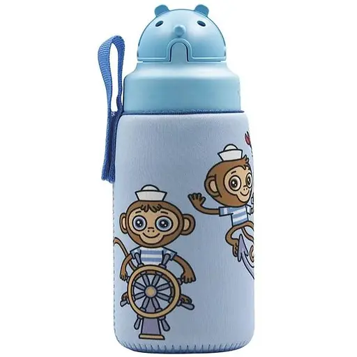 Пляшка Laken Tritan OBY Bottle 0.45 L + NP Cover Mikonauticos (1004-OBYFMI)
