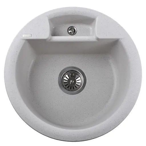 Гранитная мойка Globus Lux Guron жемчужный 480 мм, Серый - фото 1