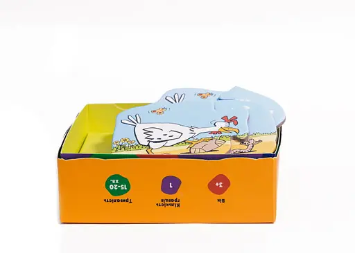 Настольная игра Така Мака Пазл Пазлики для малышей Курочка (укр.) (60230-UA) - фото 3