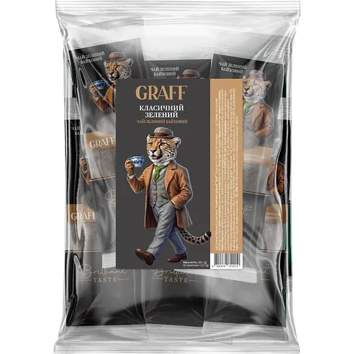Чай зеленый байховый Graff Классический зеленый 50 шт. x 2 г