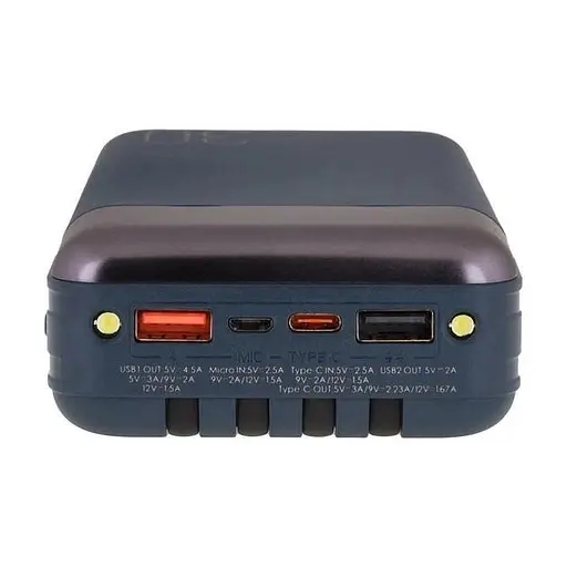 Внешний аккумулятор Remax Hunergy 30000 mAh (RPP-199) 22.5W PD+QC синий - фото 5