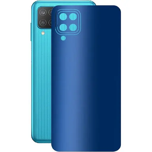 Захисна плівка StatusSKIN для Samsung Galaxy M12 M127 Корпус Вініл Синій матовий