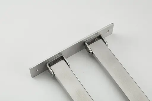 Тримач для рушника Frap F30412 поворотний 2-й нержавіюча сталь 278 мм Нержавіюча сталь - фото 3