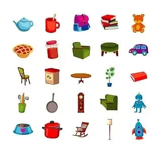 Відшукай і наклей. Наш дім - фото 4