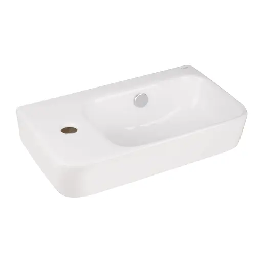 Умивальник Qtap Tern 450x250x158 White QT1711H02RW, Білий - фото 4