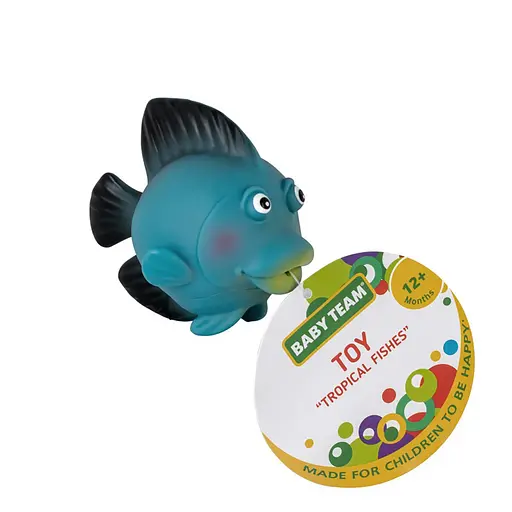 Детская игрушка для купания "Брызгающие тропические рыбки" 8751_блакитна