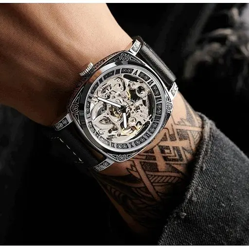 Чоловічий класичний годинник WishDoIt Baron - фото 3