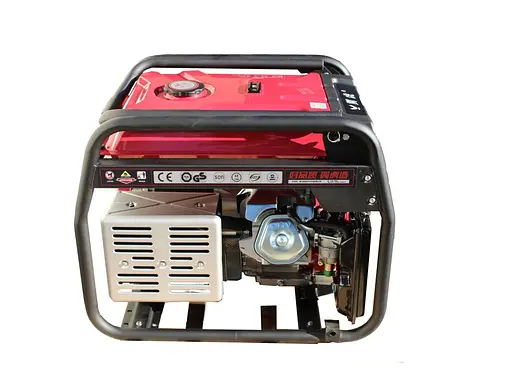 Бензиновий генератор EF Power 2,8/3,0 кВт, однофазний, ручний запуск + газова плитка Orcamp CK-505 + електричний обігрівач Gardyer HE2000 та лійка (KYH3600-IV(K)) - фото 5