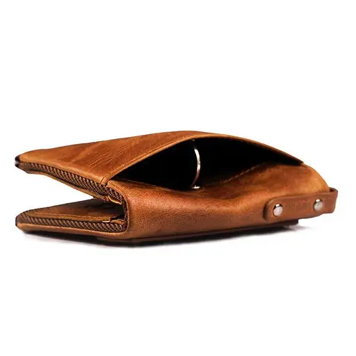 Мужской кожаный кошелек BULL 9.5х12х2 см acs0029270 - фото 5