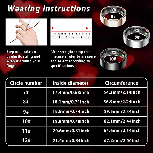 Фитнес кольцо серебристое №9 - фото 3